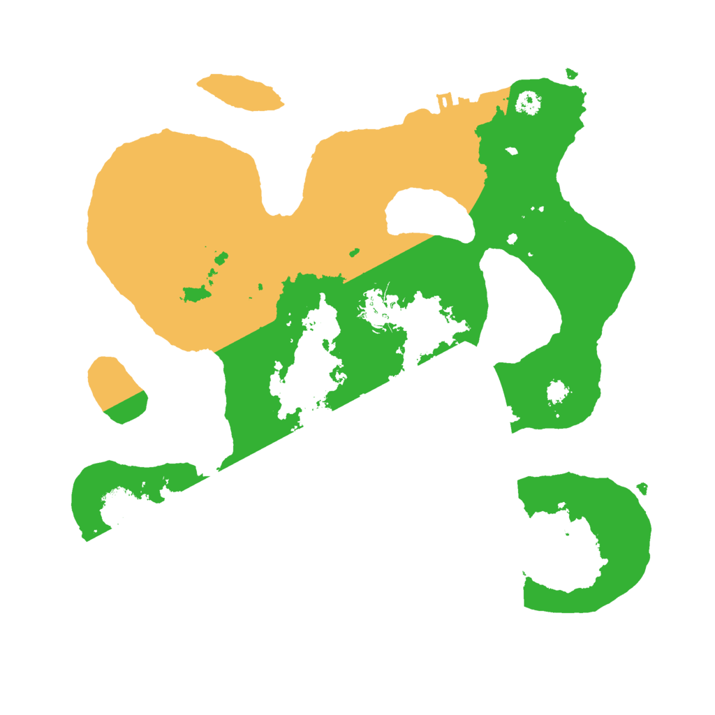 Biome Rust Map: Procedural Map, Size: 3000, Seed: 144275