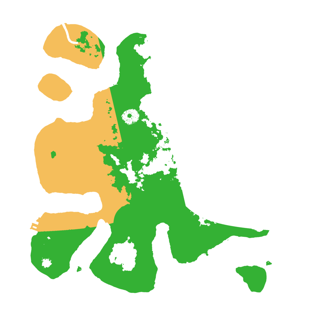 Biome Rust Map: Procedural Map, Size: 3000, Seed: 354481