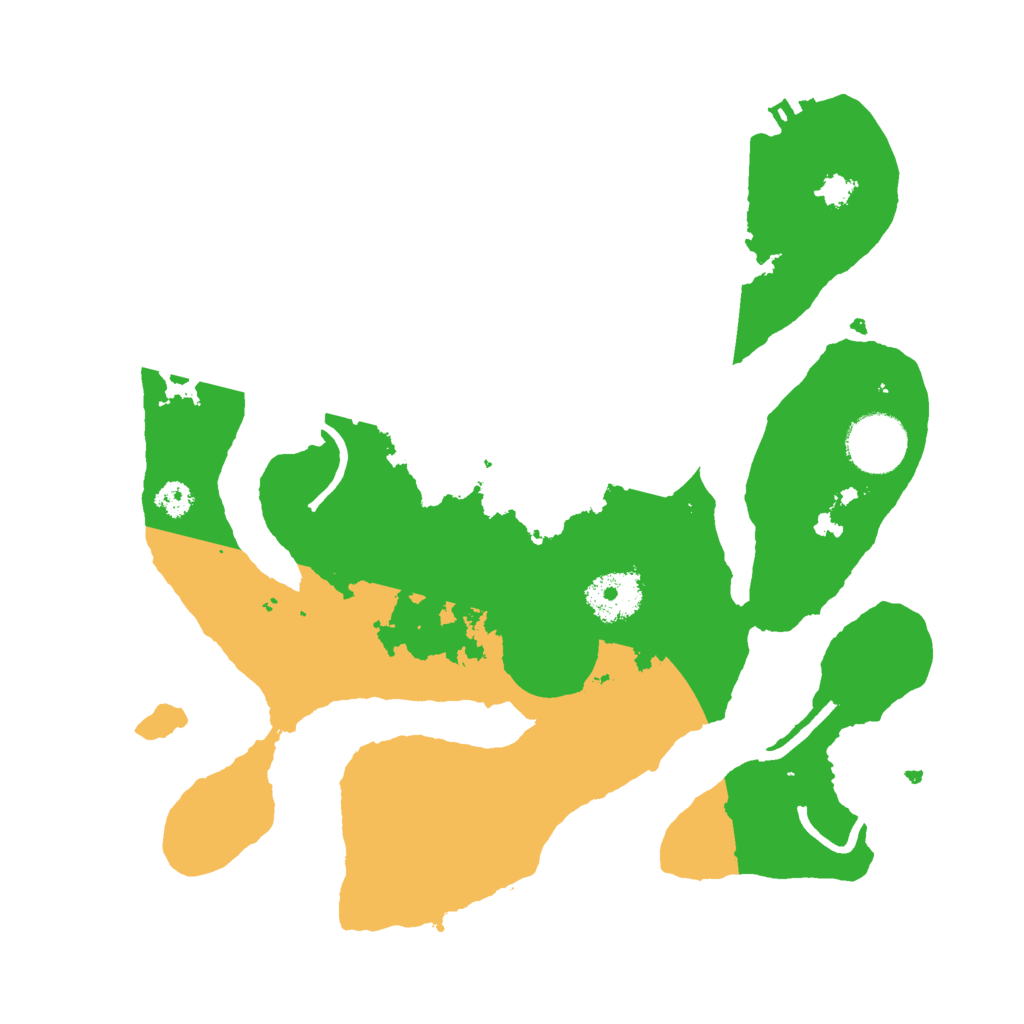 Biome Rust Map: Procedural Map, Size: 3000, Seed: 909035