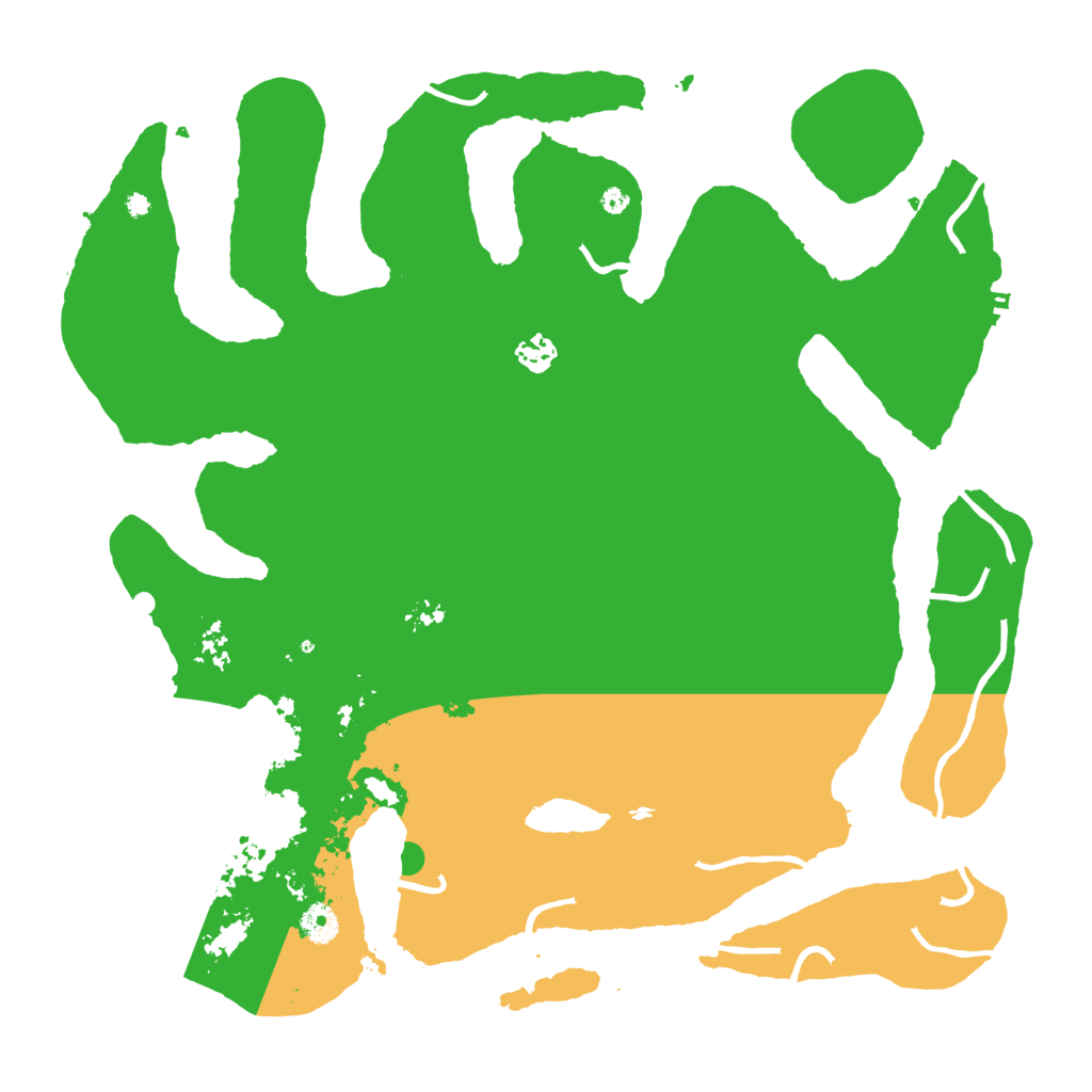 Biome Rust Map: Procedural Map, Size: 4250, Seed: 77122