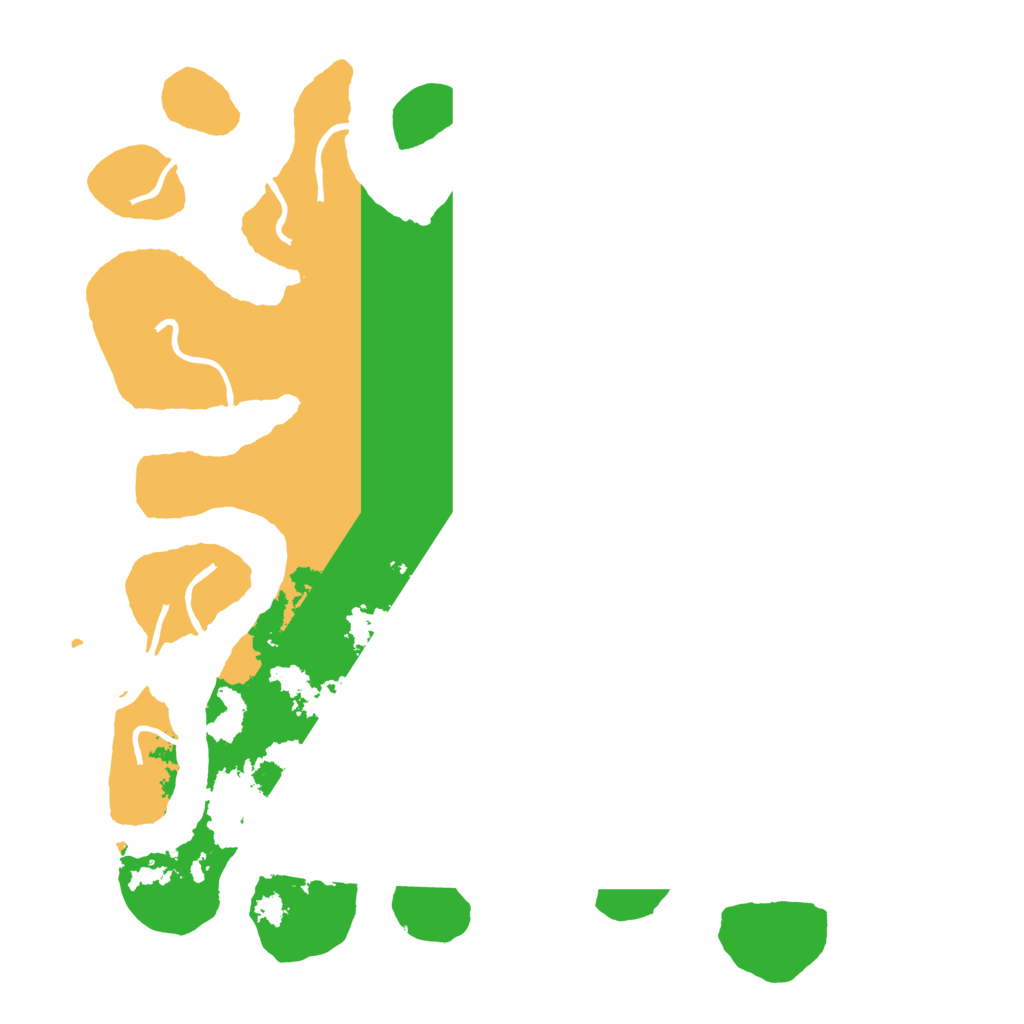 Biome Rust Map: Procedural Map, Size: 4000, Seed: 966607