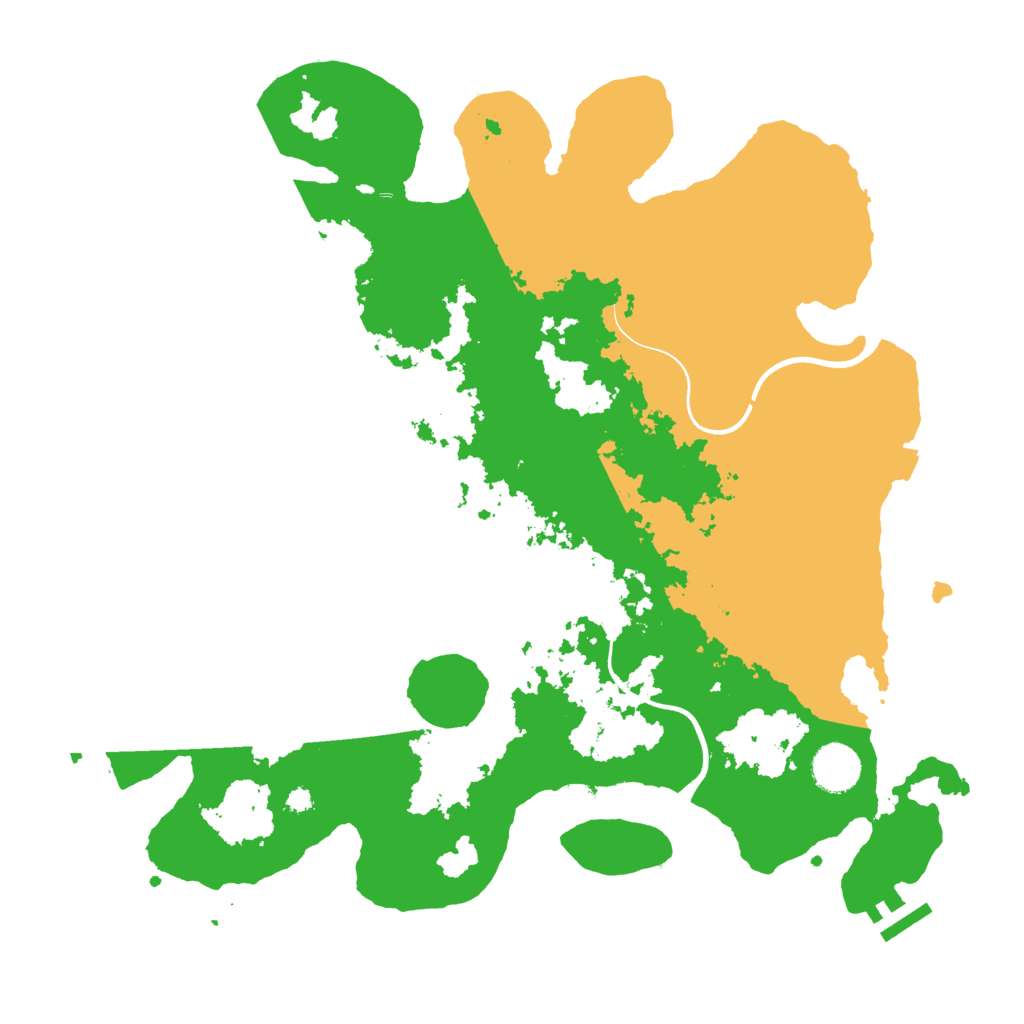 Biome Rust Map: Procedural Map, Size: 3700, Seed: 1489898063