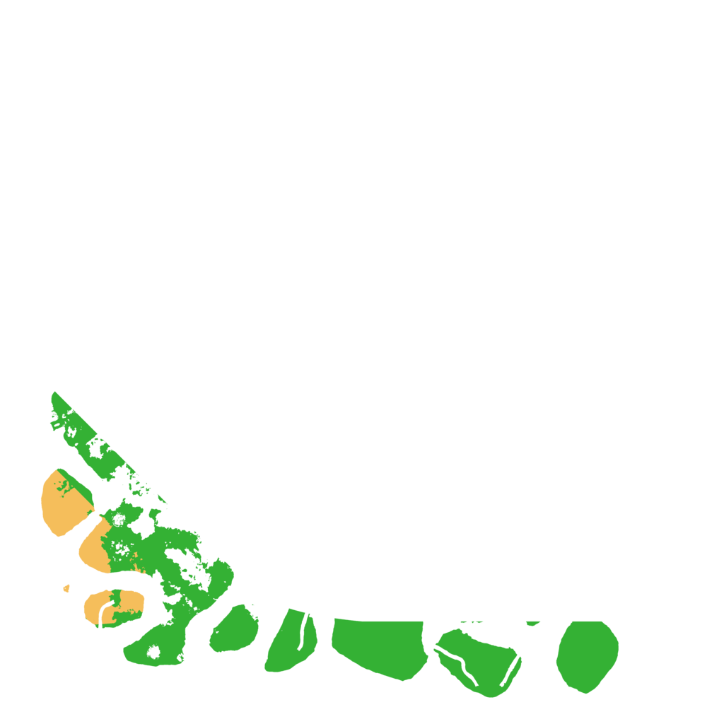 Biome Rust Map: Procedural Map, Size: 5000, Seed: 19507