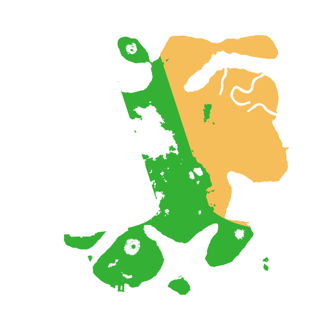 Biome Rust Map: Procedural Map, Size: 3000, Seed: 245667