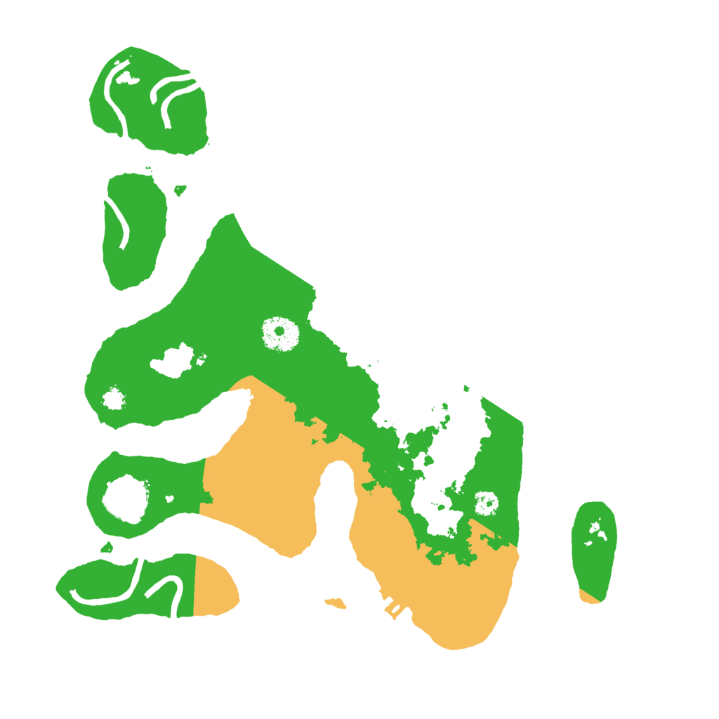 Biome Rust Map: Procedural Map, Size: 3000, Seed: 142999583