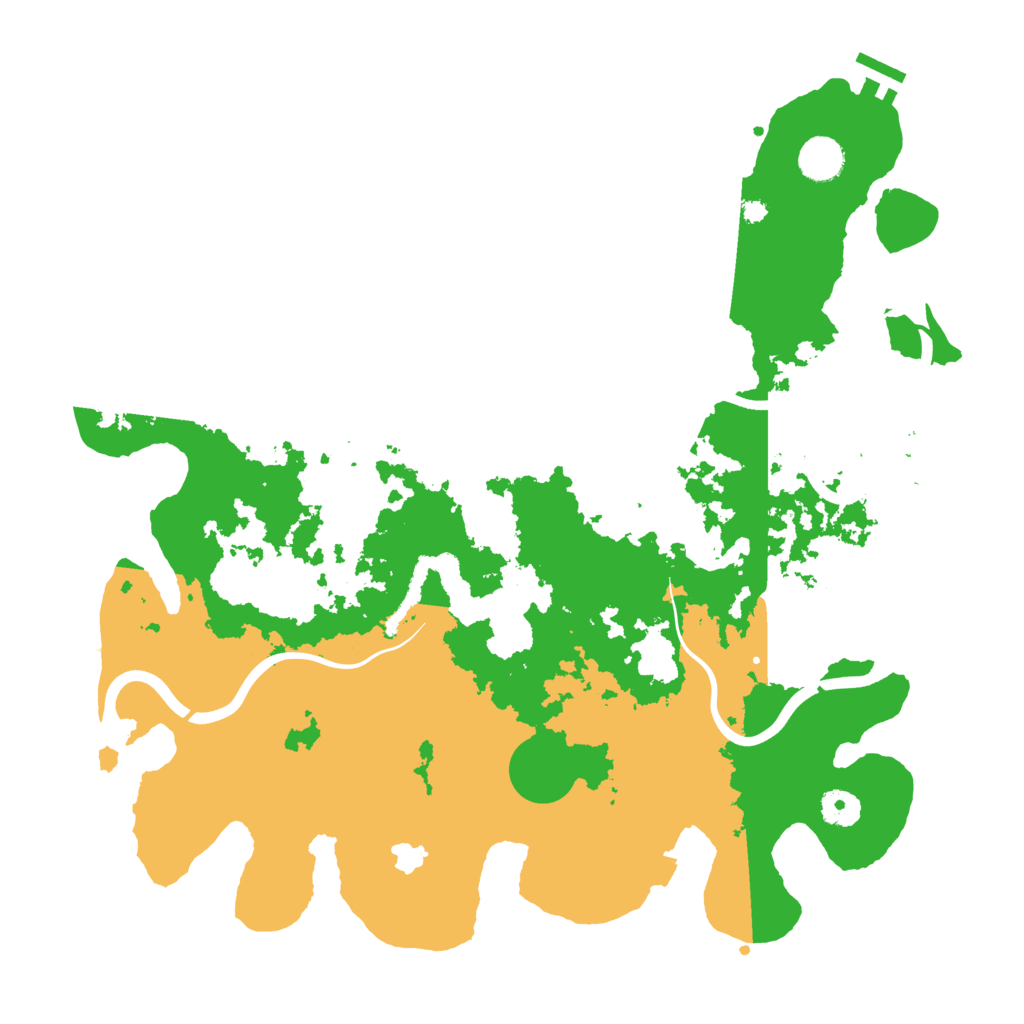 Biome Rust Map: Procedural Map, Size: 4000, Seed: 587869147