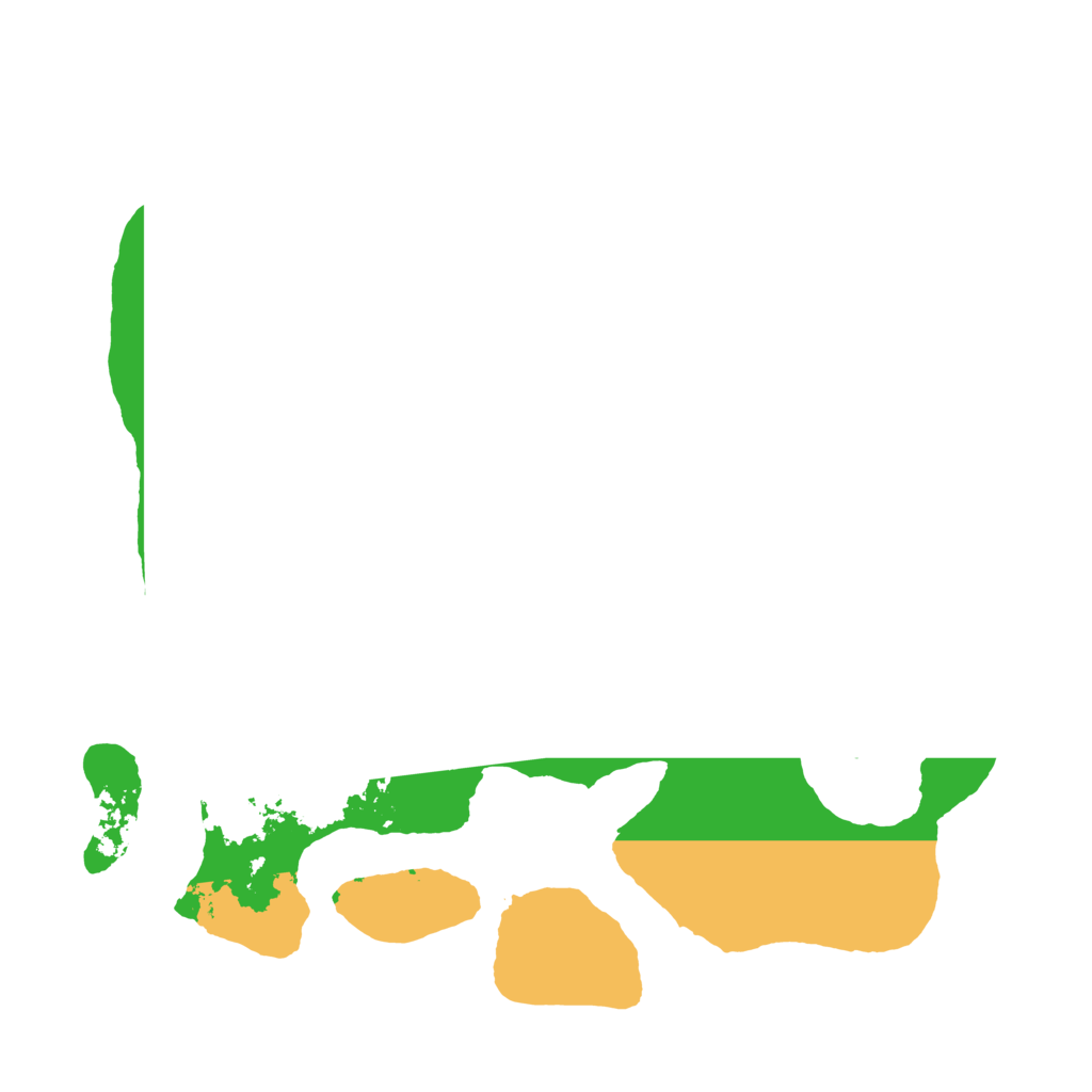 Biome Rust Map: Barren, Size: 3550, Seed: 364374