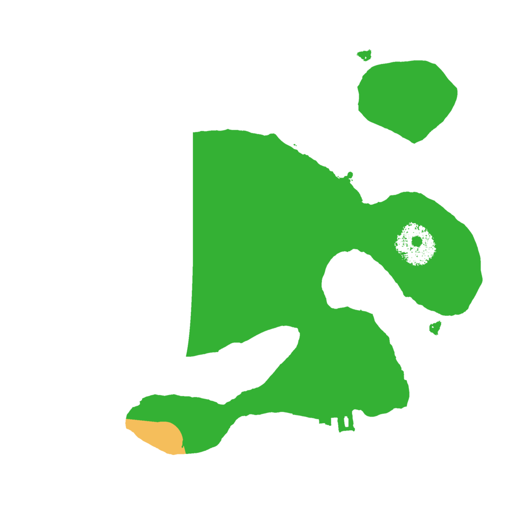 Biome Rust Map: Procedural Map, Size: 2000, Seed: 564