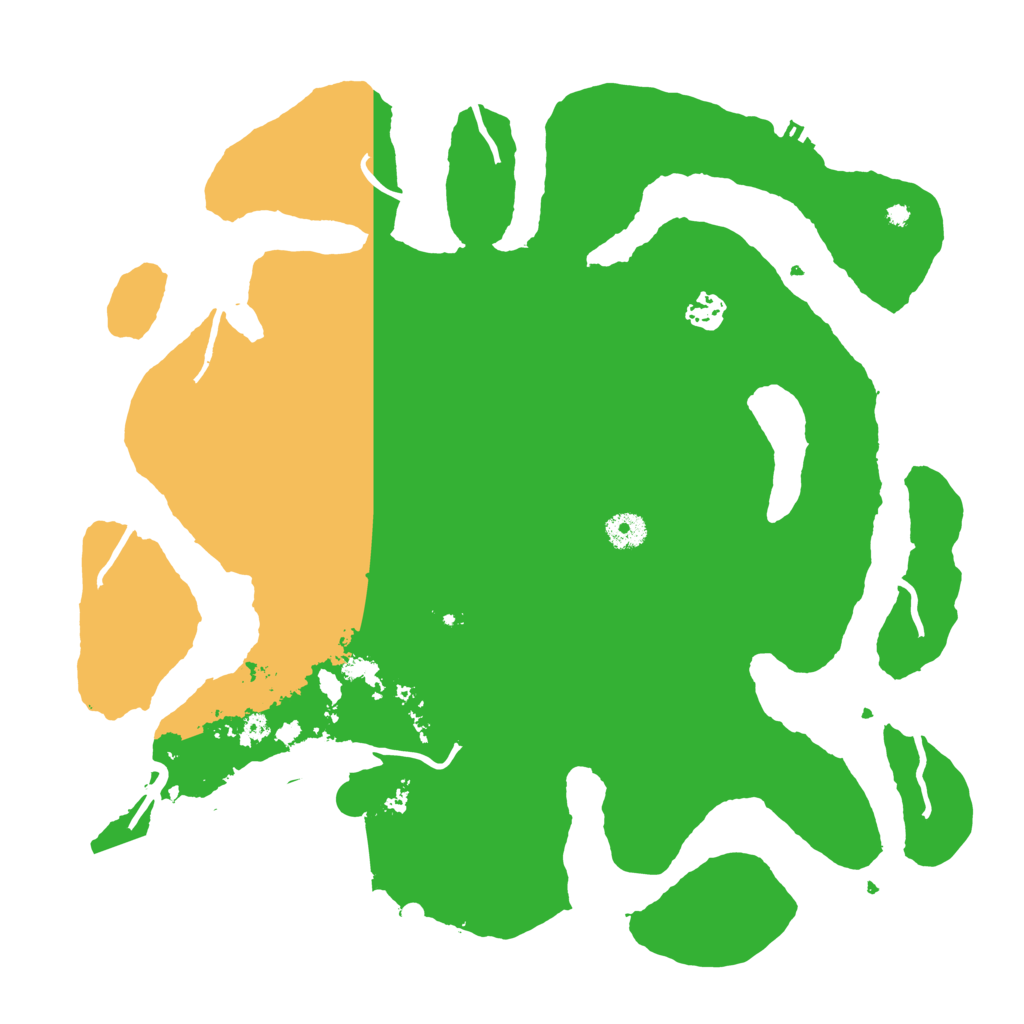 Biome Rust Map: Procedural Map, Size: 4000, Seed: 45895685