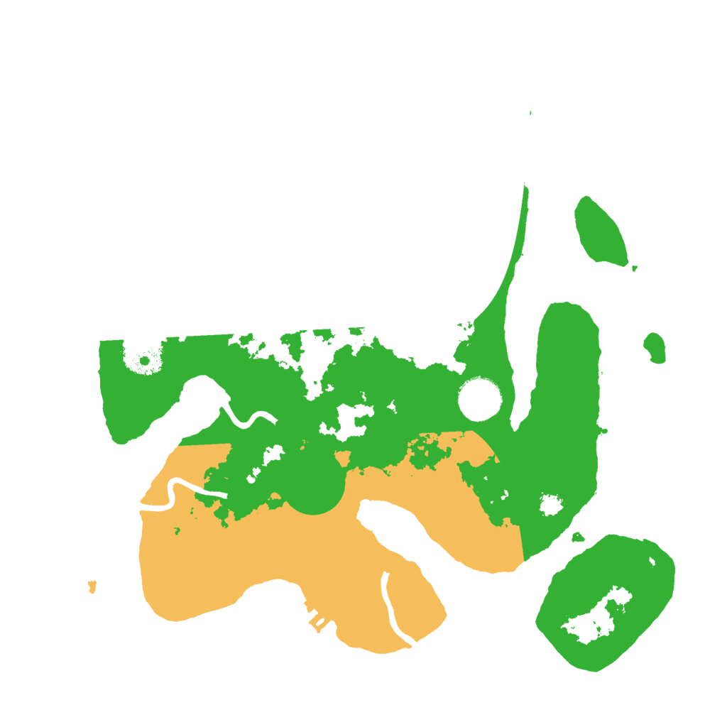 Biome Rust Map: Procedural Map, Size: 3000, Seed: 315874361