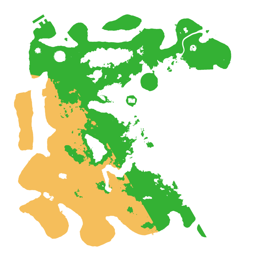 Biome Rust Map: Procedural Map, Size: 4000, Seed: 531842270