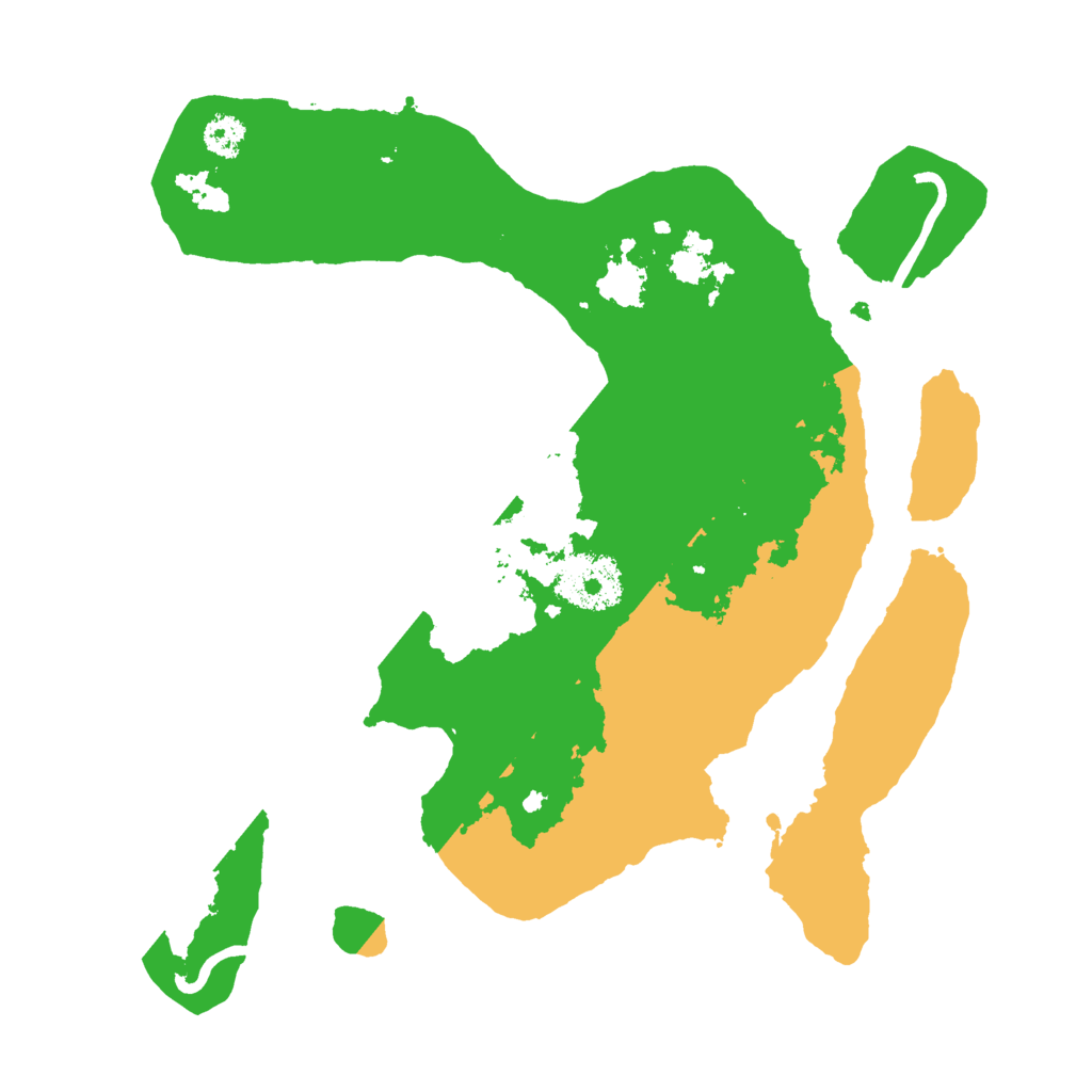 Biome Rust Map: Procedural Map, Size: 2700, Seed: 4365643