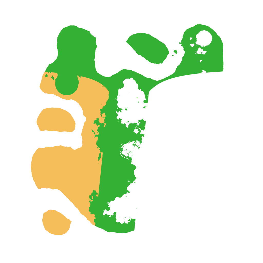 Biome Rust Map: Barren, Size: 3000, Seed: 1632738557