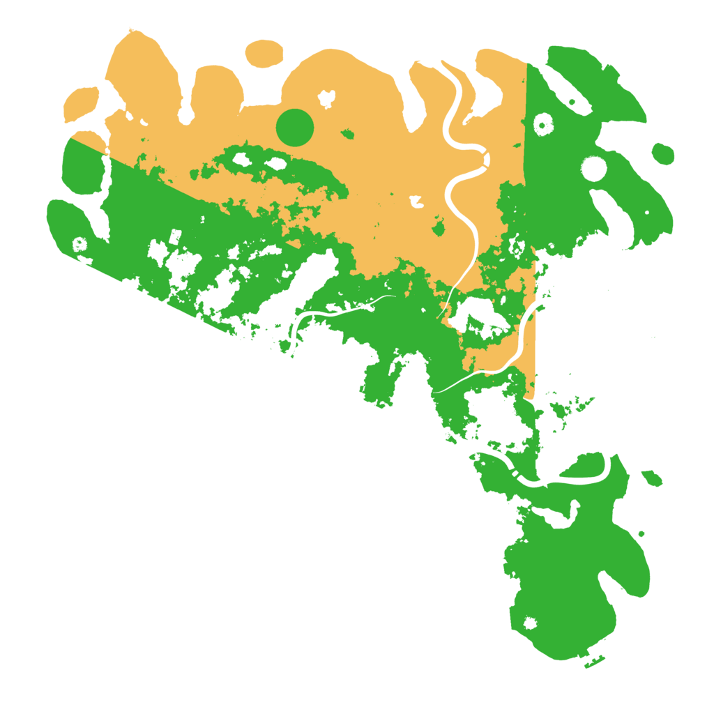 Biome Rust Map: Procedural Map, Size: 4972, Seed: 6324