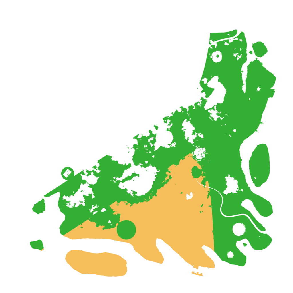 Biome Rust Map: Procedural Map, Size: 4000, Seed: 1674103785