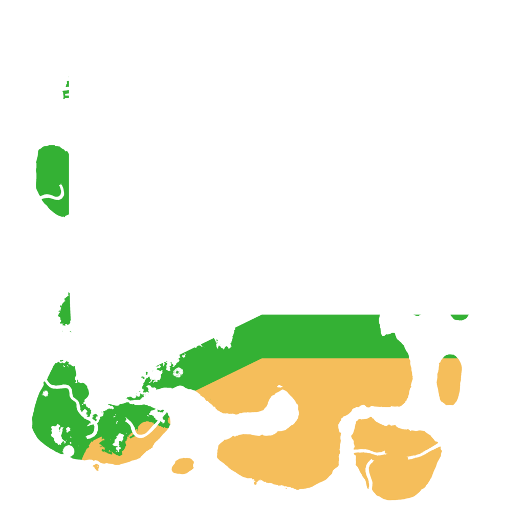 Biome Rust Map: Procedural Map, Size: 4000, Seed: 889999