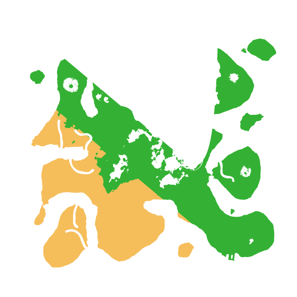 Biome Rust Map: Procedural Map, Size: 3000, Seed: 220072