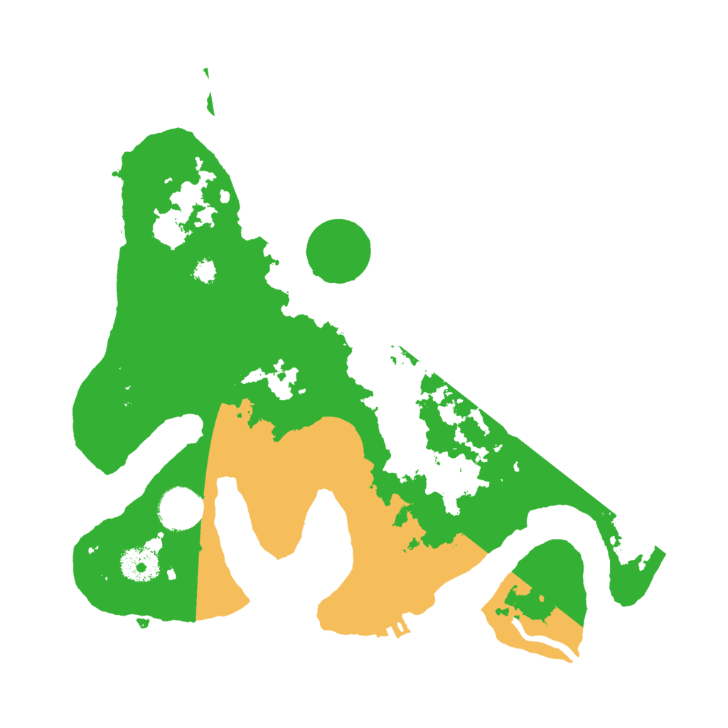 Biome Rust Map: Procedural Map, Size: 3000, Seed: 593753877