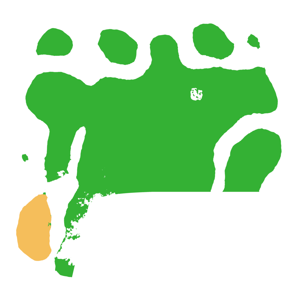 Biome Rust Map: Barren, Size: 3550, Seed: 689912