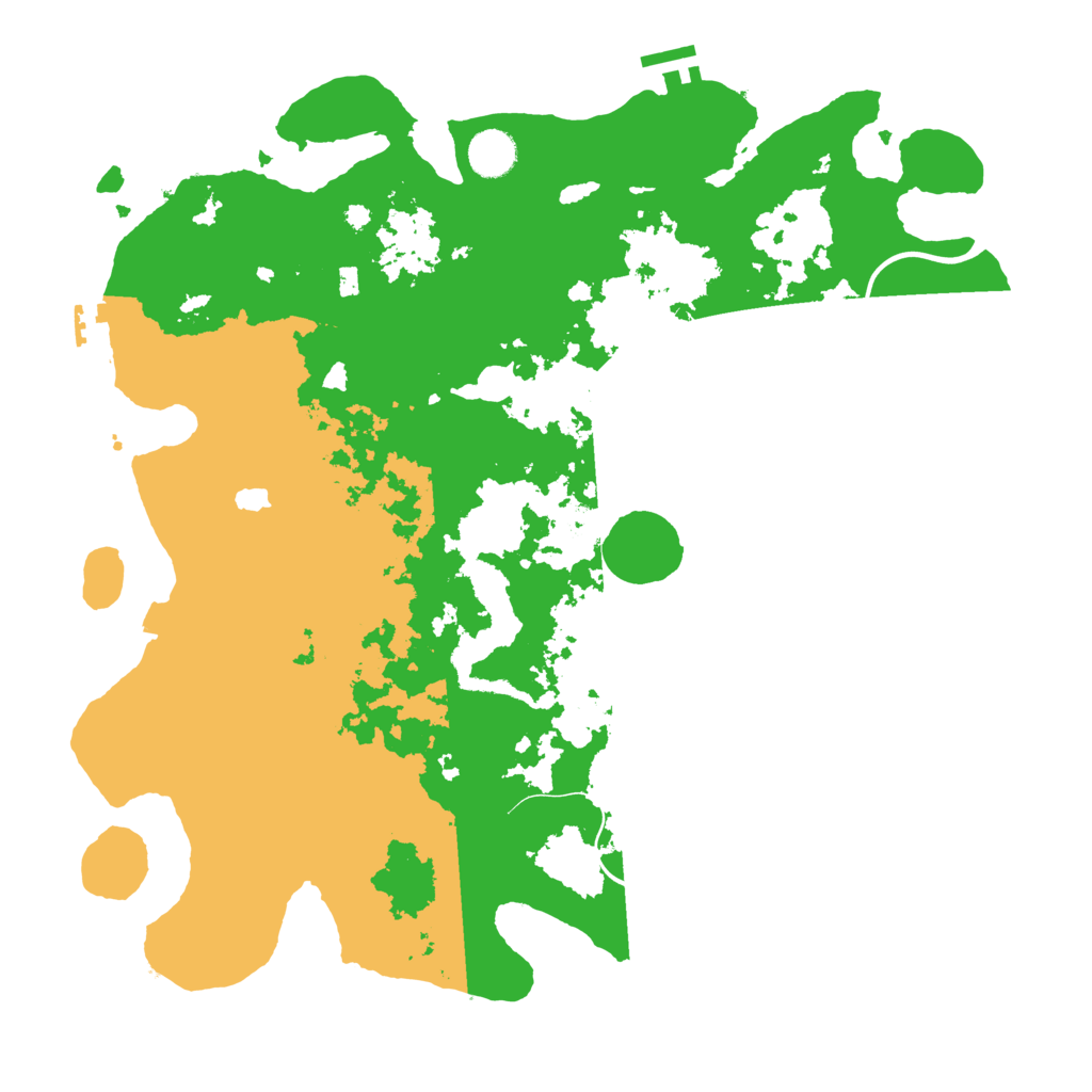 Biome Rust Map: Procedural Map, Size: 4000, Seed: 115363027