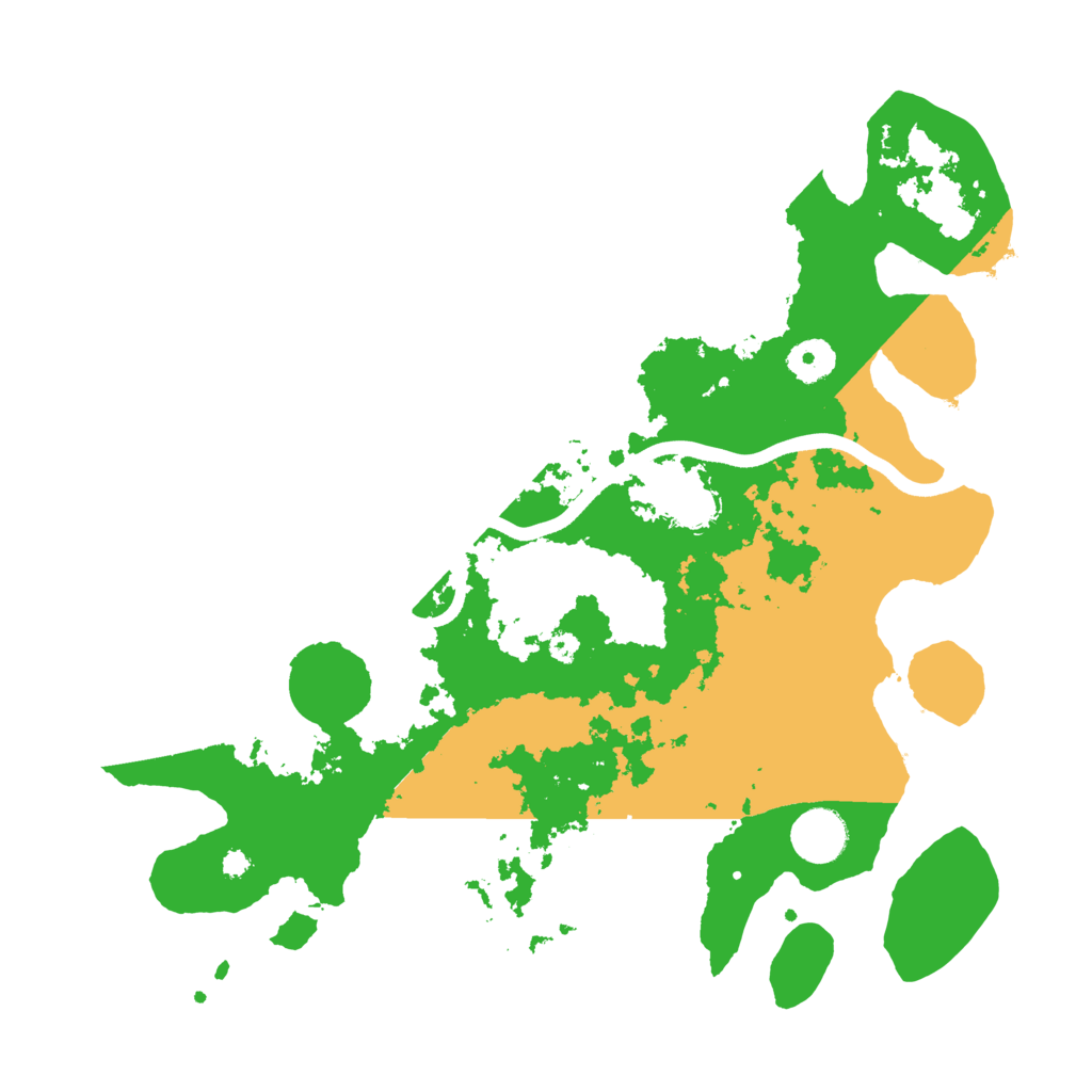 Biome Rust Map: Procedural Map, Size: 3650, Seed: 1287900271