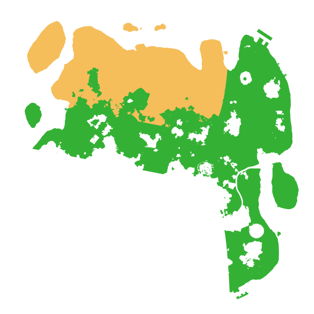 Biome Rust Map: Procedural Map, Size: 3800, Seed: 10002