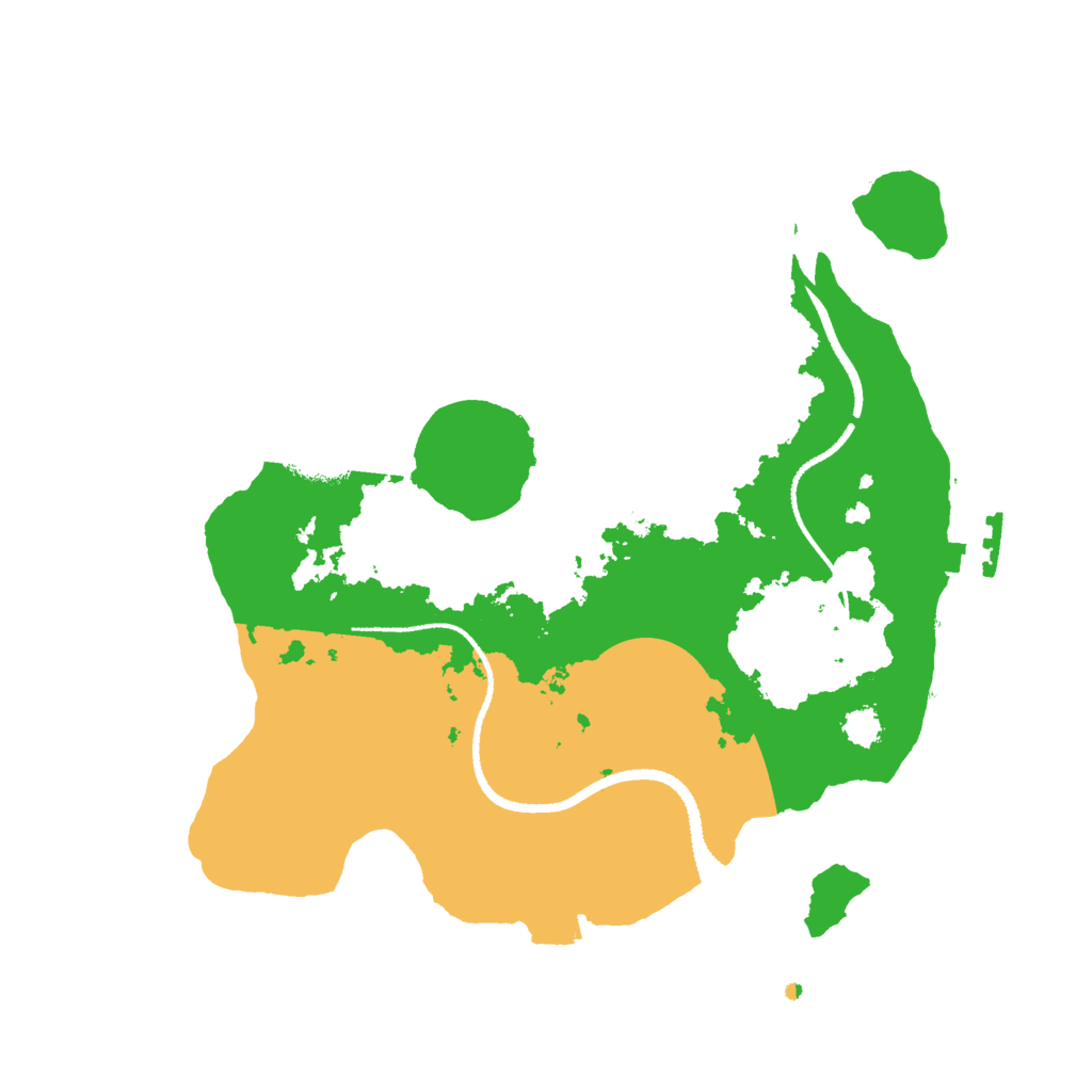 Biome Rust Map: Procedural Map, Size: 2550, Seed: 1505837304