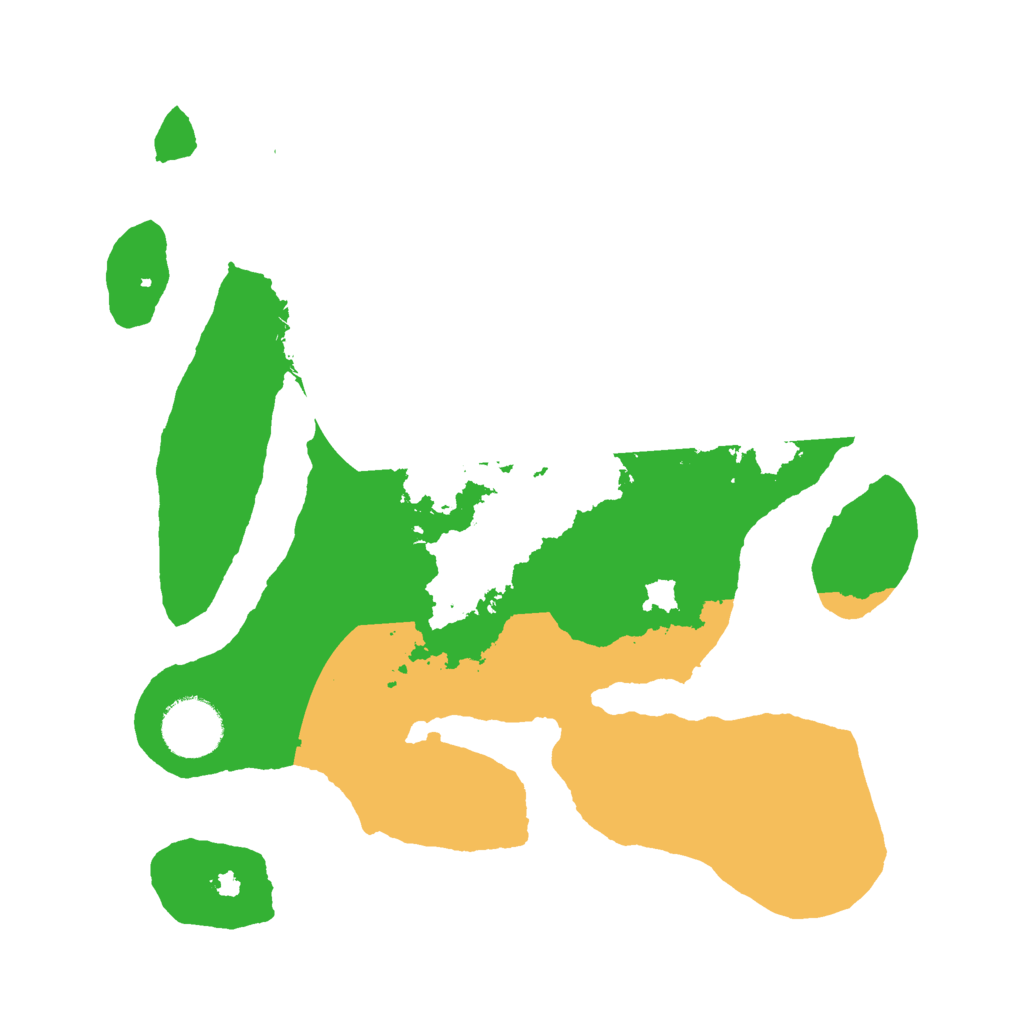 Biome Rust Map: Barren, Size: 3000, Seed: 1480435986