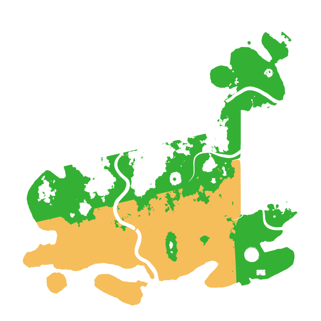 Biome Rust Map: Procedural Map, Size: 3850, Seed: 1031505115