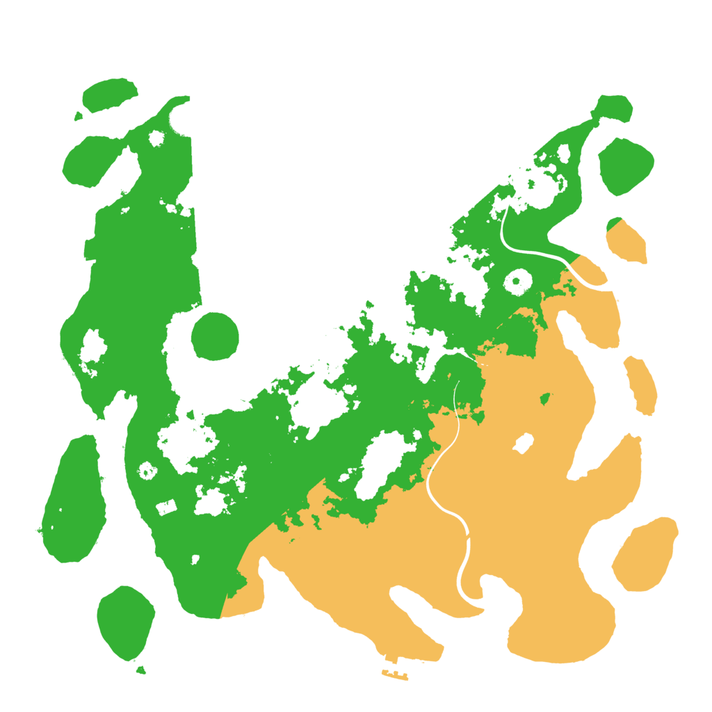 Biome Rust Map: Procedural Map, Size: 4000, Seed: 1708163028