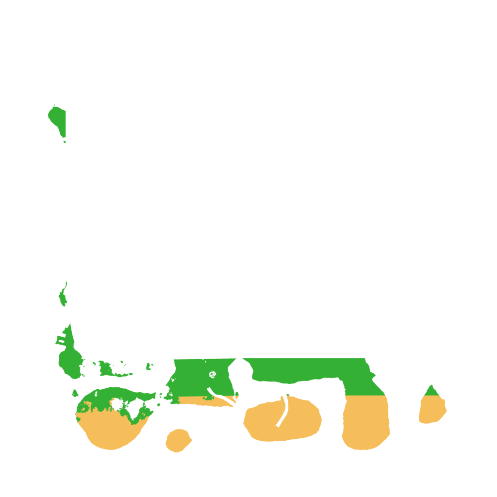 Biome Rust Map: Procedural Map, Size: 3600, Seed: 1179668854