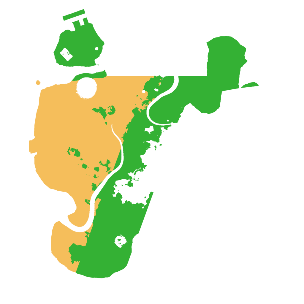 Biome Rust Map: Procedural Map, Size: 2700, Seed: 1651215544