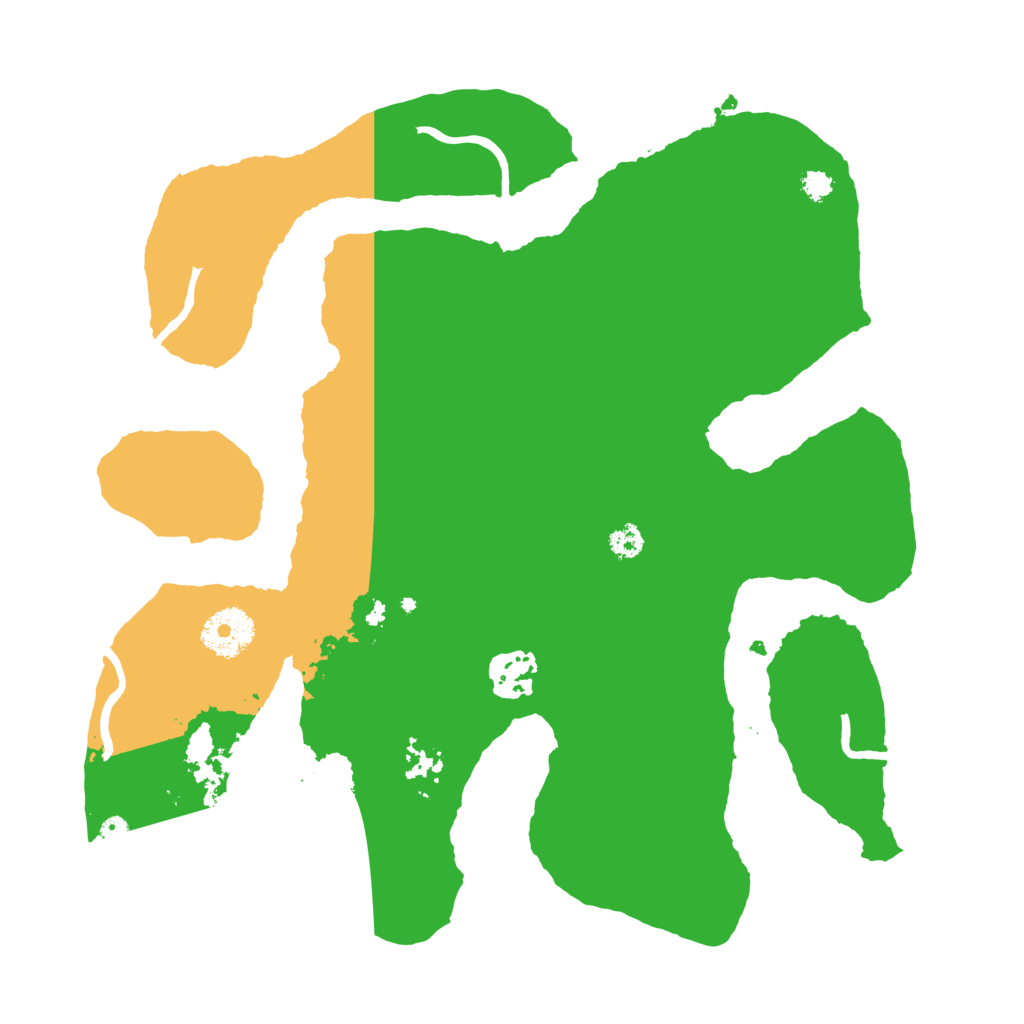 Biome Rust Map: Procedural Map, Size: 3100, Seed: 963096085