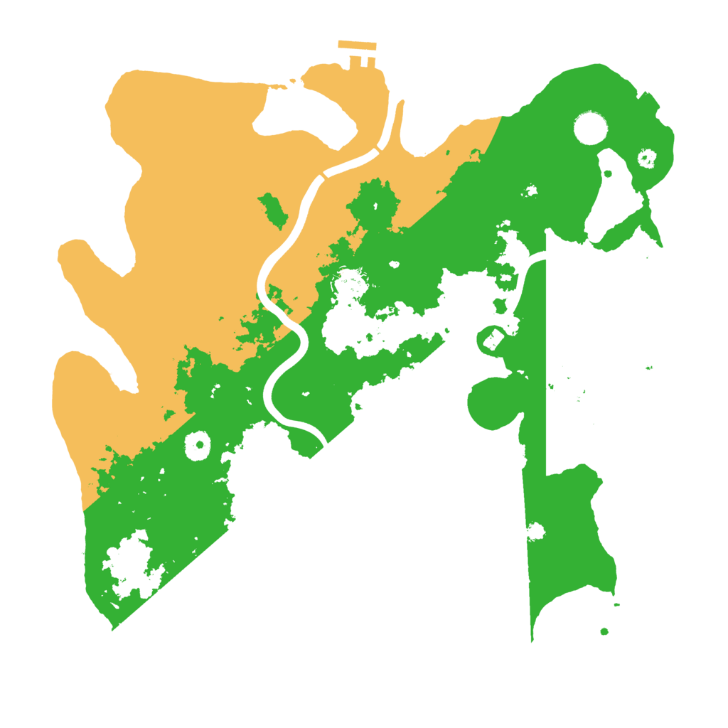 Biome Rust Map: Procedural Map, Size: 3850, Seed: 1189317774