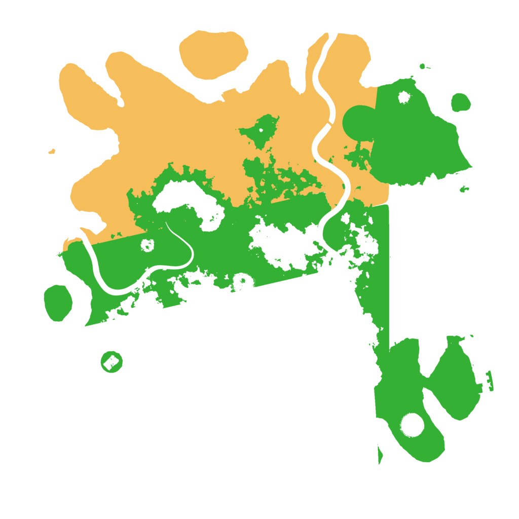 Biome Rust Map: Procedural Map, Size: 3875, Seed: 938105759