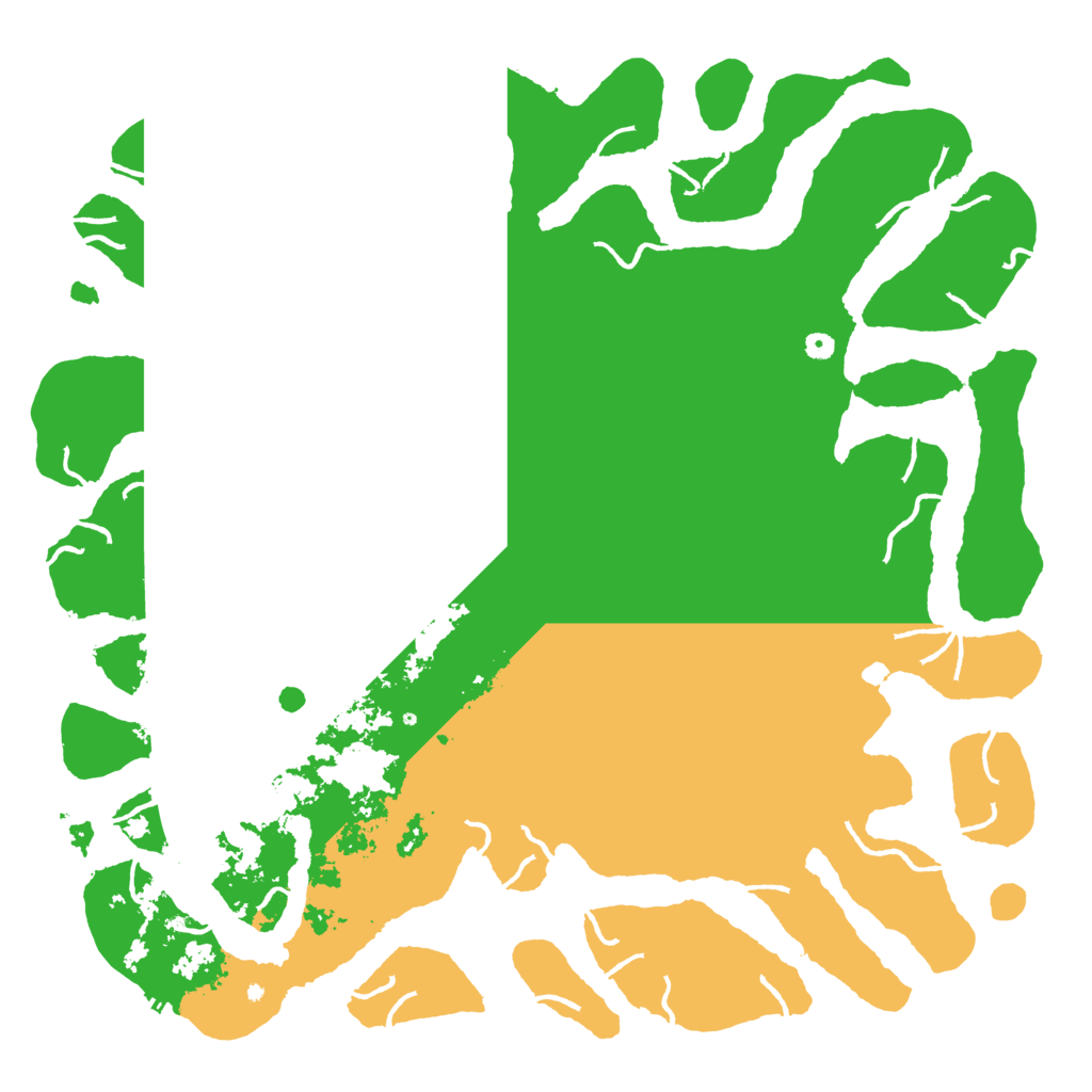 Biome Rust Map: Procedural Map, Size: 6000, Seed: 12345050