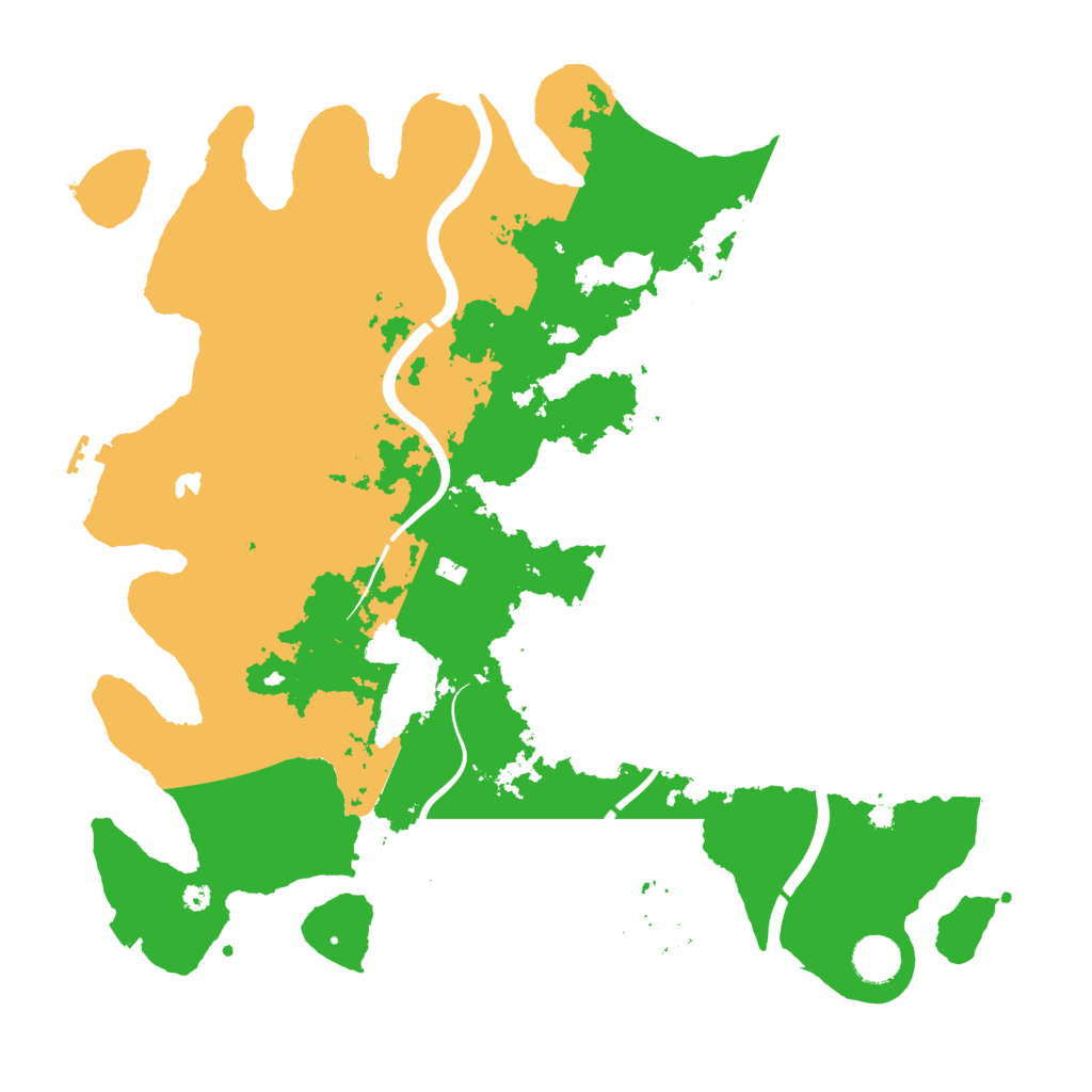 Biome Rust Map: Procedural Map, Size: 4000, Seed: 955742