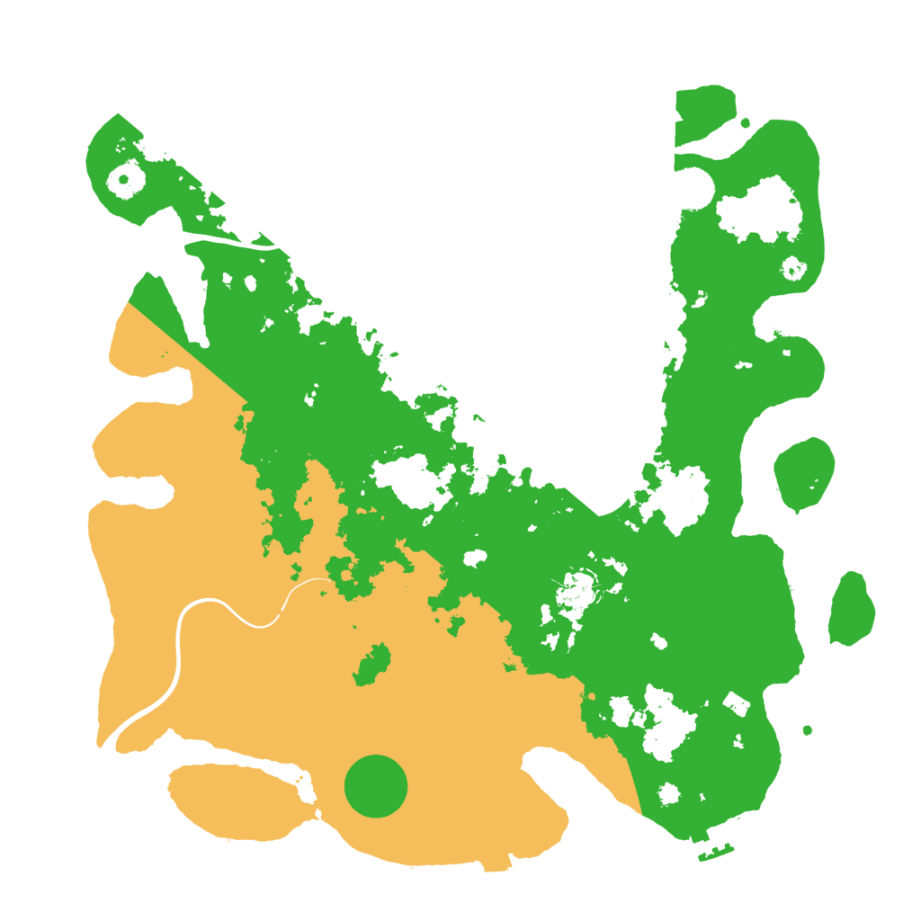 Biome Rust Map: Procedural Map, Size: 3850, Seed: 239549341