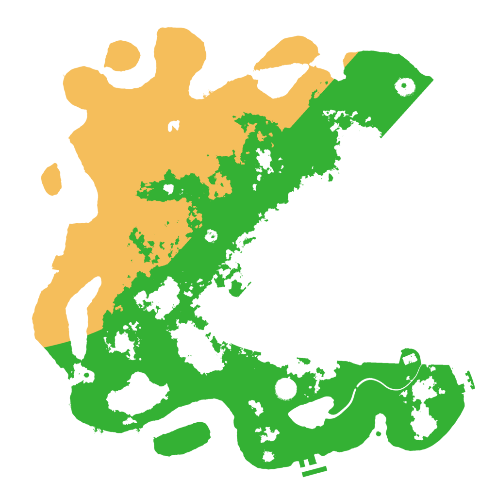 Biome Rust Map: Procedural Map, Size: 4000, Seed: 115328474