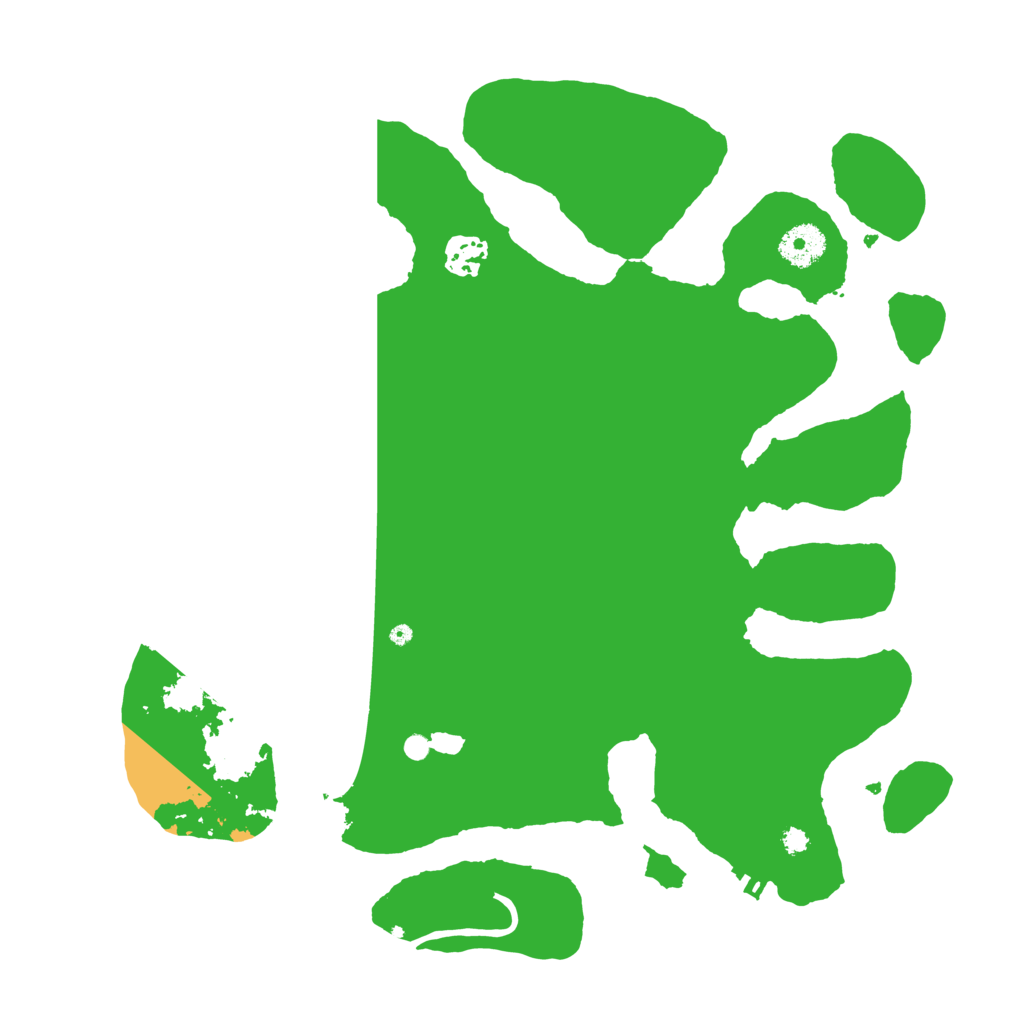 Biome Rust Map: Procedural Map, Size: 3550, Seed: 708388