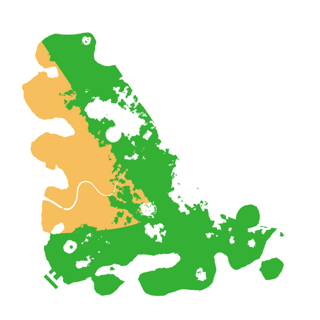 Biome Rust Map: Procedural Map, Size: 3700, Seed: 1429273463