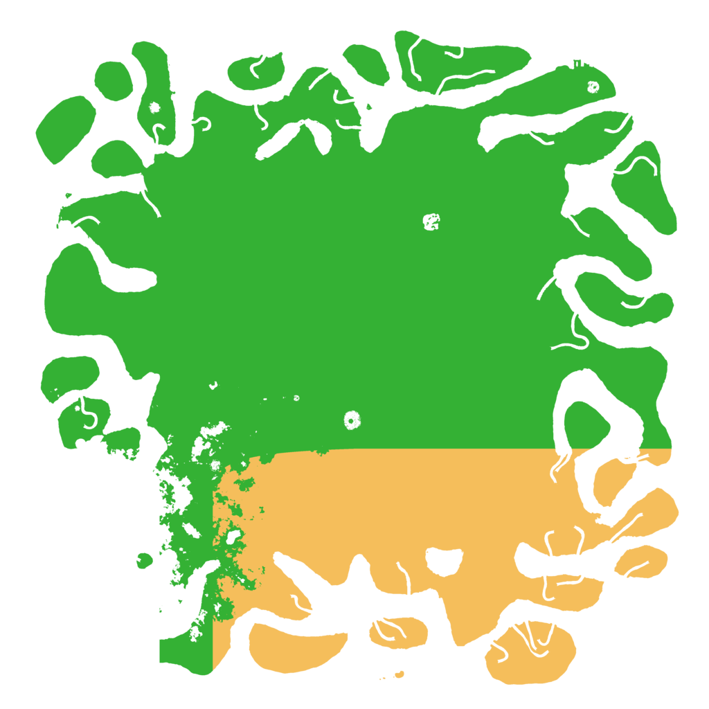 Biome Rust Map: Procedural Map, Size: 6000, Seed: 20211208