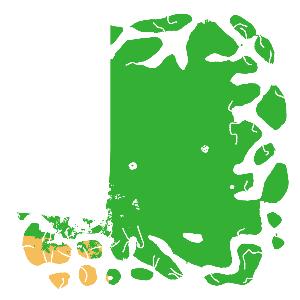 Biome Rust Map: Procedural Map, Size: 6000, Seed: 1825825333