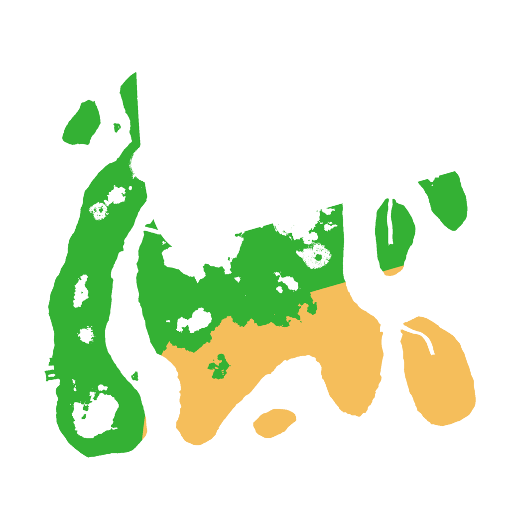 Biome Rust Map: Procedural Map, Size: 3000, Seed: 1316616092