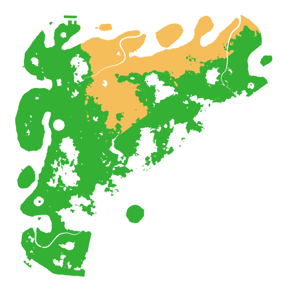 Biome Rust Map: Procedural Map, Size: 4685, Seed: 229380043