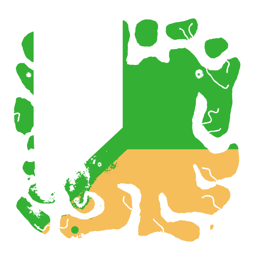 Biome Rust Map: Procedural Map, Size: 4500, Seed: 960693290