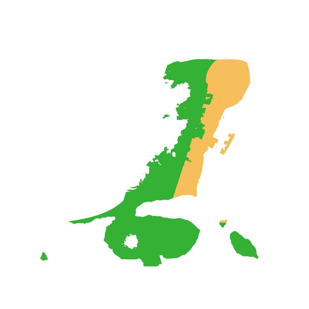 Biome Rust Map: Procedural Map, Size: 2000, Seed: 1173254320
