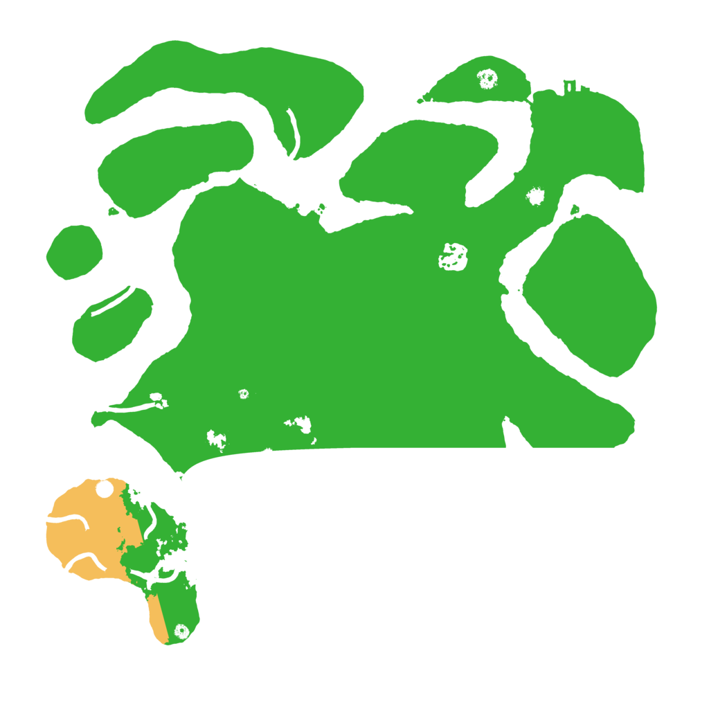 Biome Rust Map: Procedural Map, Size: 3600, Seed: 654