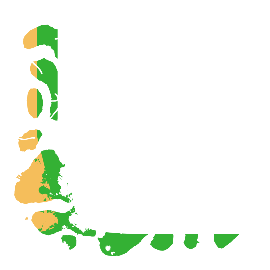 Biome Rust Map: Procedural Map, Size: 4500, Seed: 208389532