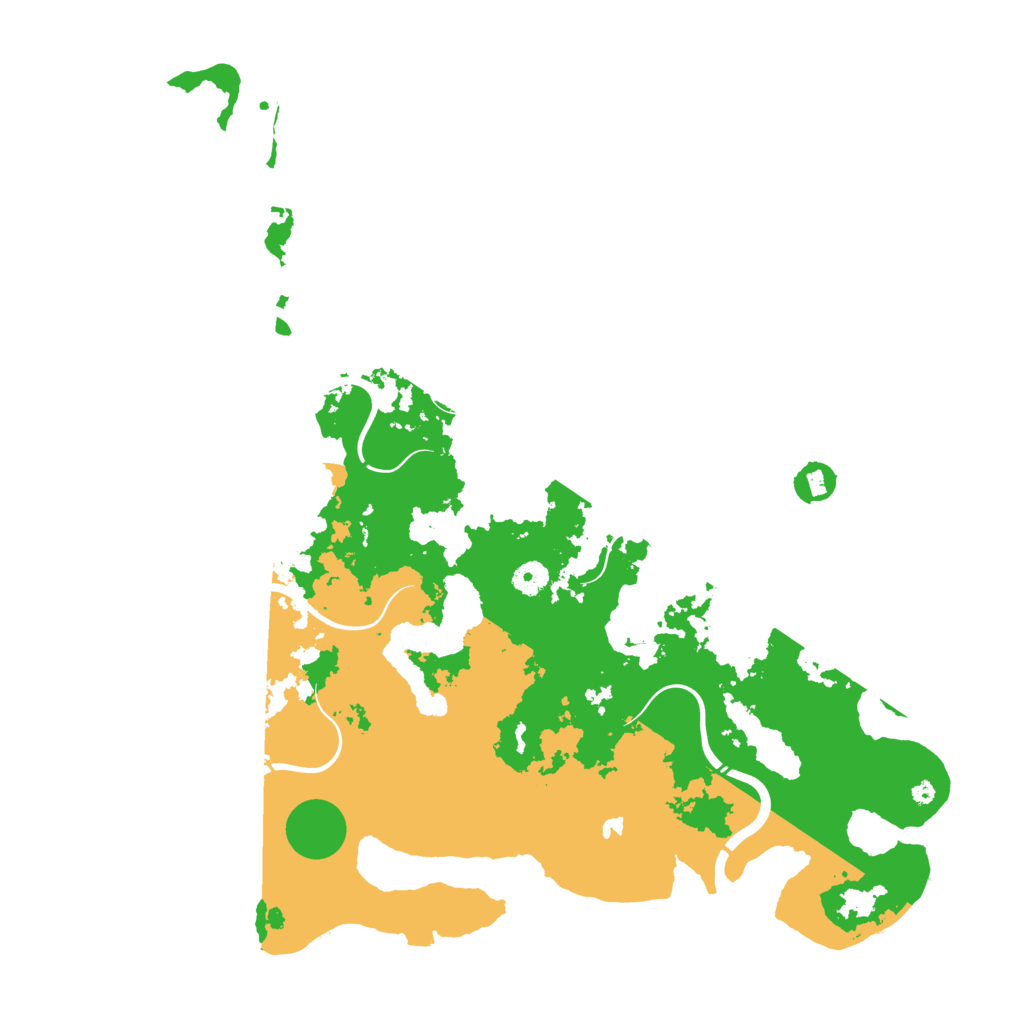 Biome Rust Map: Procedural Map, Size: 4500, Seed: 863451569